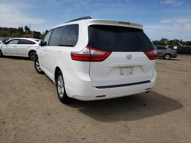 Photo 3 from auction – 2015 TOYOTA SIENNA LE with VIN 5TDKK3DC2FS617513