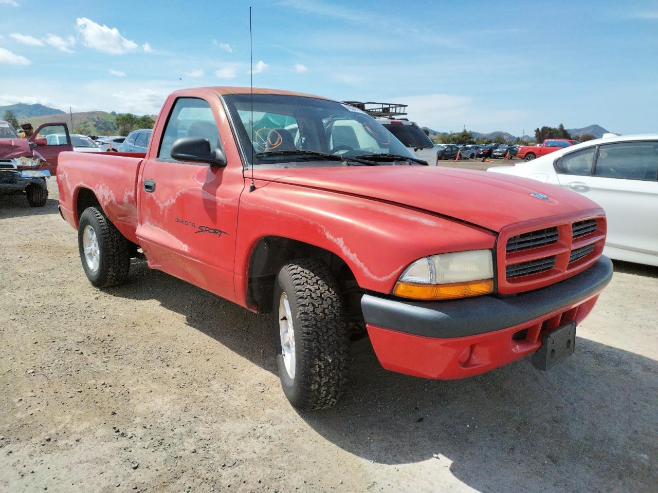DODGE DAKOTA 2001 with VIN 1B7FL26P41S182941 - Photo from auction