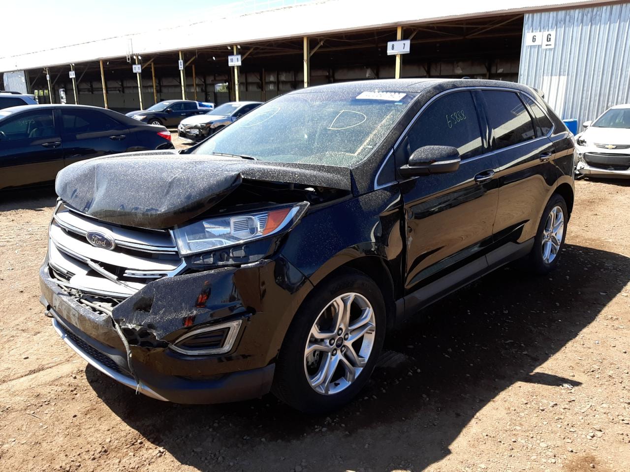 صورة رقم 2 من المزاد - 2017 FORD EDGE TITAN مع VIN 2FMPK4K94HBC03362