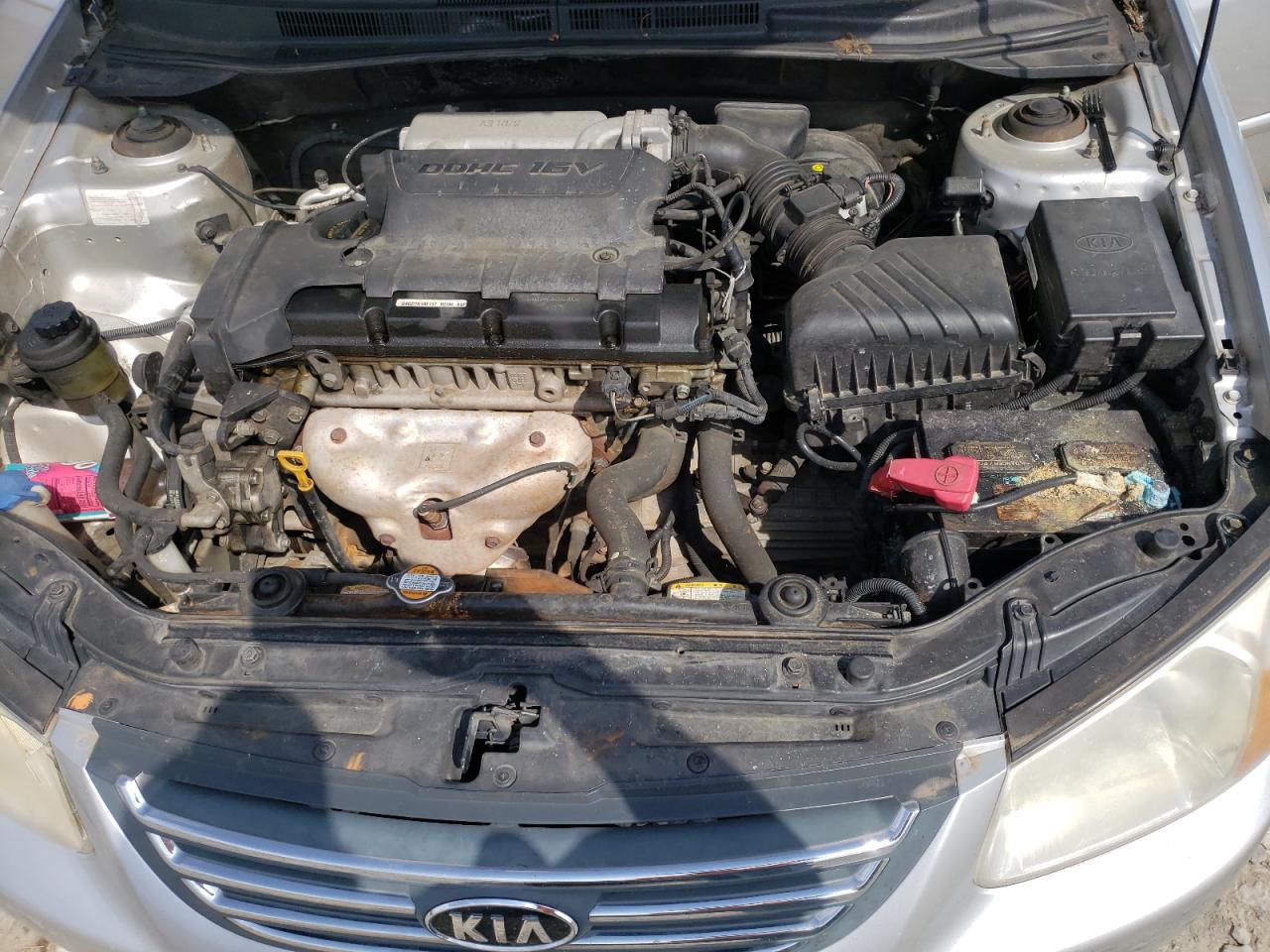 Photo 7 from auction – 2008 KIA SPECTRA EX with VIN KNAFE121885493588