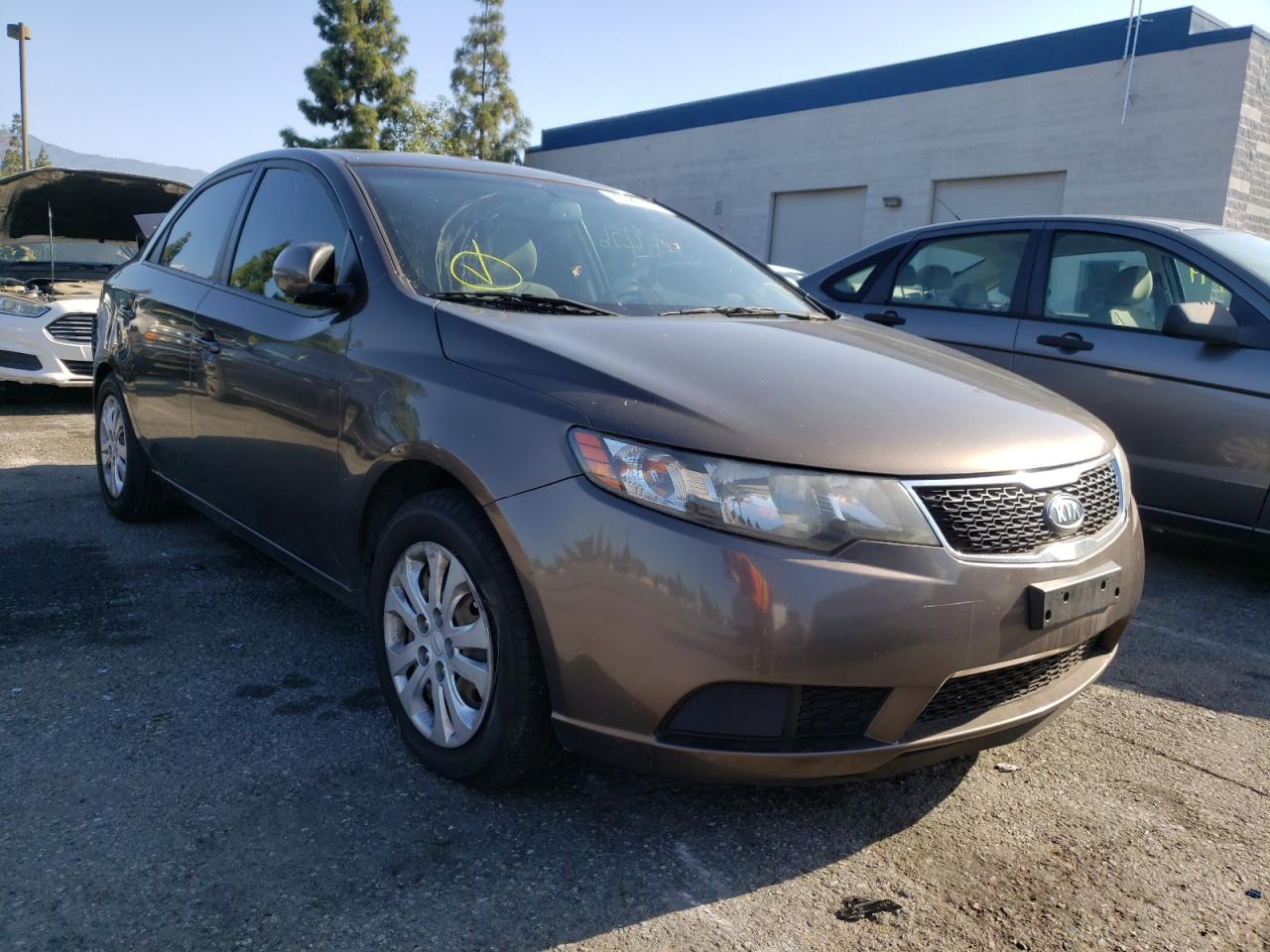 KIA FORTE EX 2013 with VIN KNAFU4A26D5646574 - Photo from auction