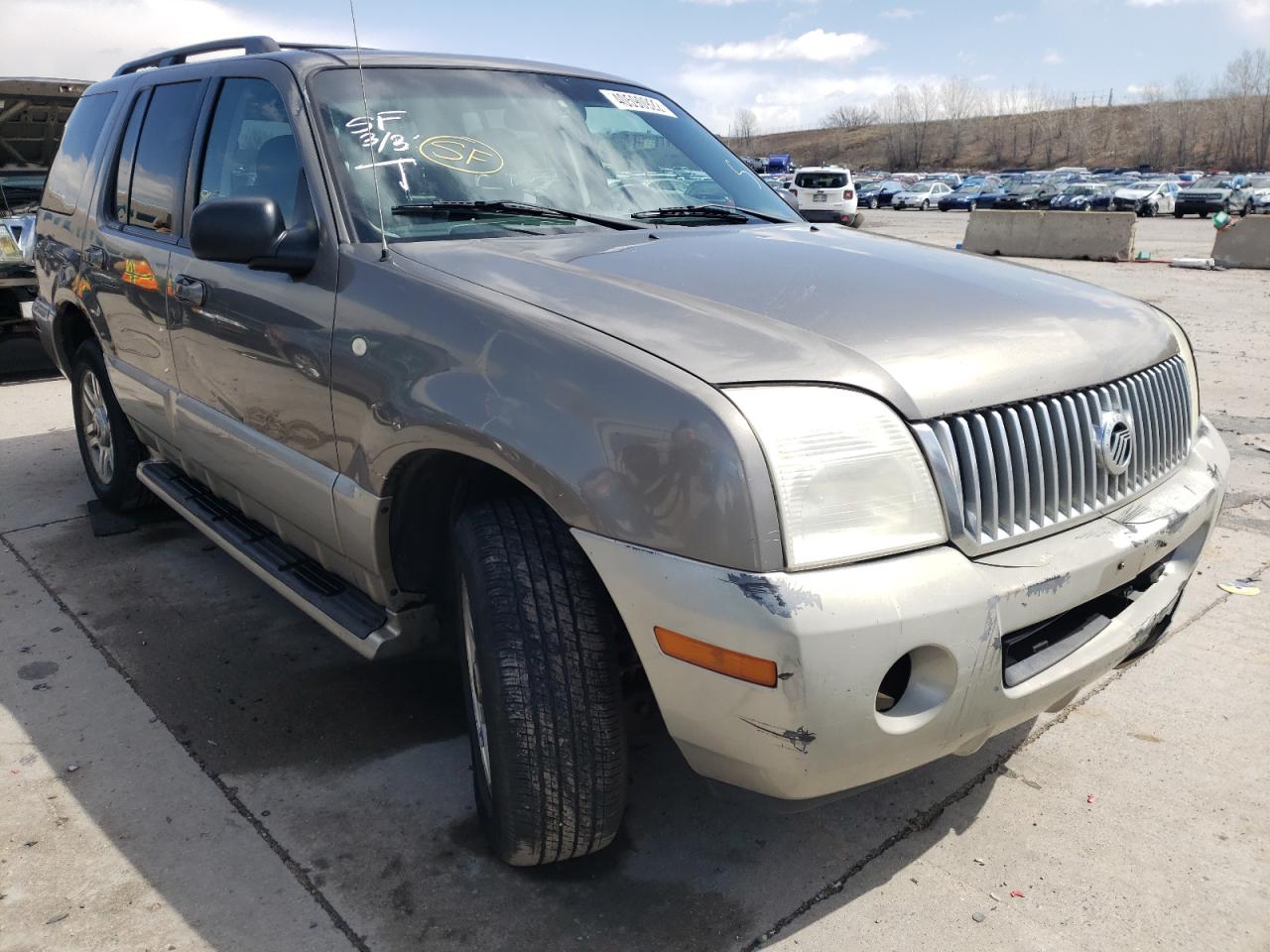 MERCURY MOUNTAINEE 2003 with VIN 4M2DU86W33ZJ04105 - Photo from auction