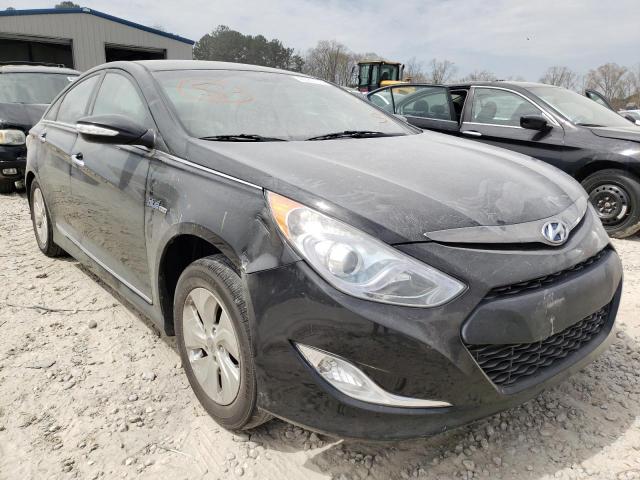 HYUNDAI SONATA HYB 2013 with VIN KMHEC4A4XDA070865 - Photo from auction