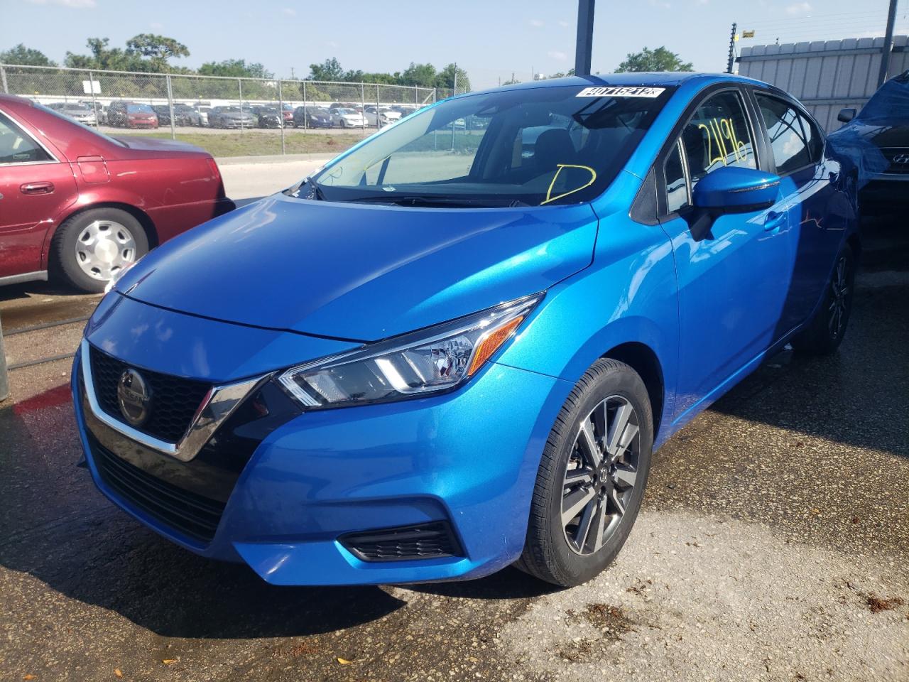 Photo 2 from auction – 2021 NISSAN VERSA SV with VIN 3N1CN8EV2ML845347