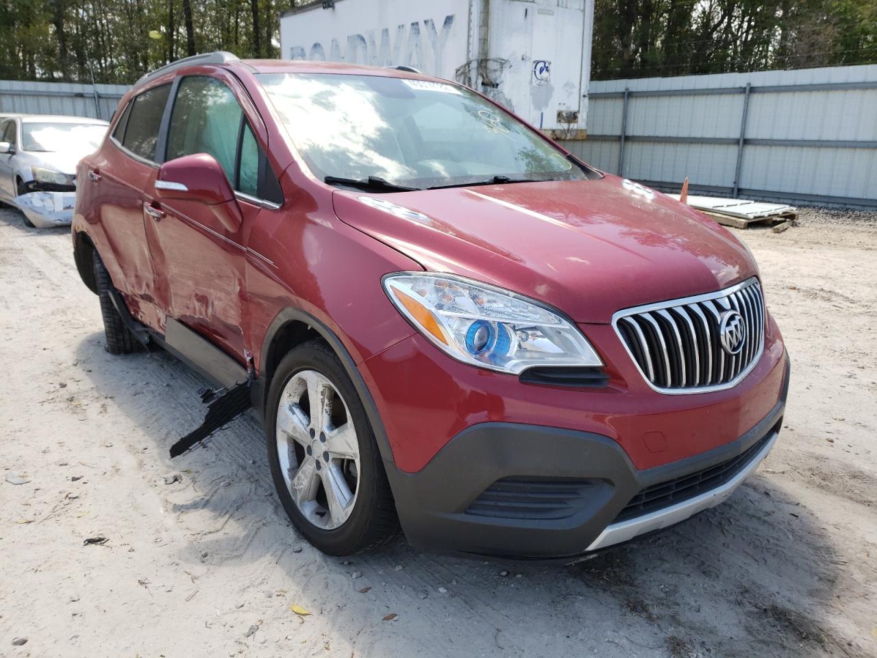 BUICK ENCORE 2015 with VIN KL4CJASBXFB256166 - Photo from auction
