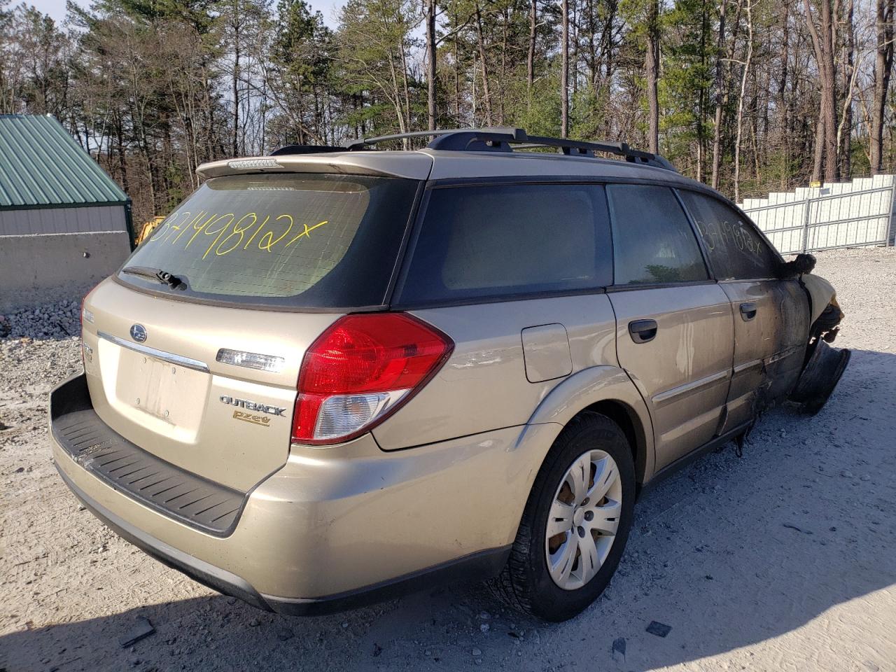 Photo 4 from auction – 2008 SUBARU OUTBACK with VIN 4S4BP60C487362428