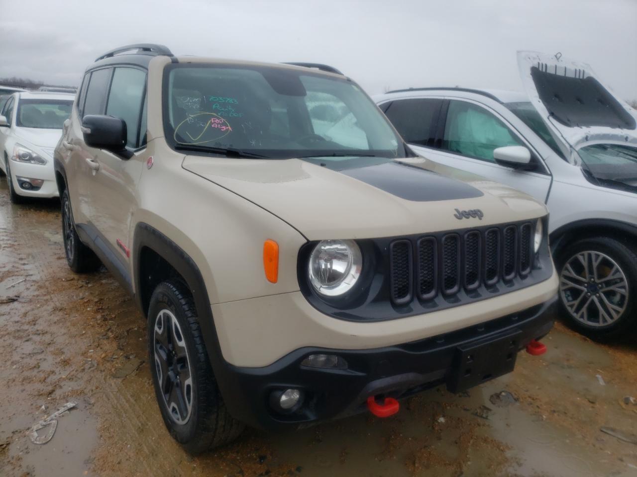 JEEP RENEGADE T 2016 with VIN ZACCJBCT8GPD45499 - Photo from auction
