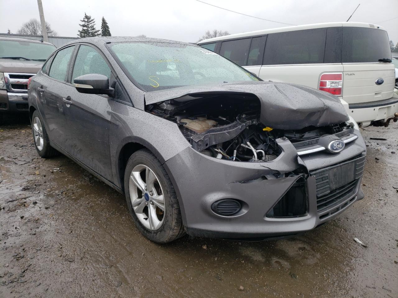 FORD FOCUS SE 2014 with VIN 1FADP3F2XEL339545 - Photo from auction