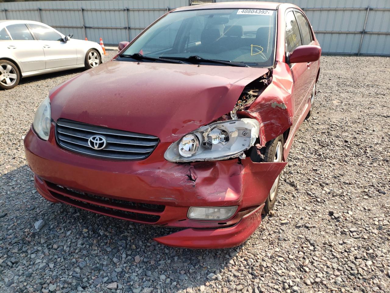 Photo 9 from auction – 2004 TOYOTA COROLLA CE with VIN 1NXBR32E14Z225501