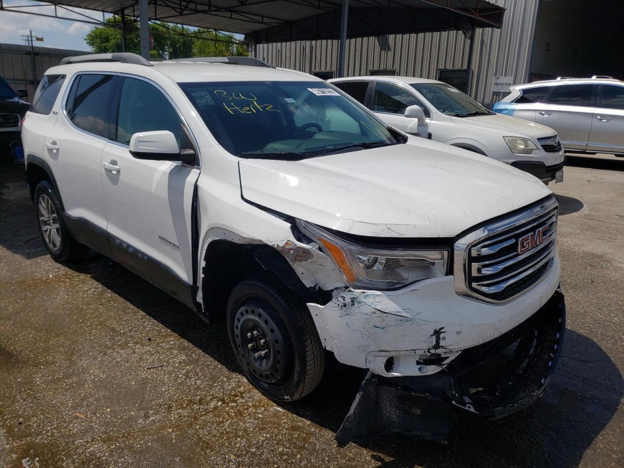 GMC ACADIA SLE 2019 with VIN 1GKKNSLA4KZ223509 - Photo from auction