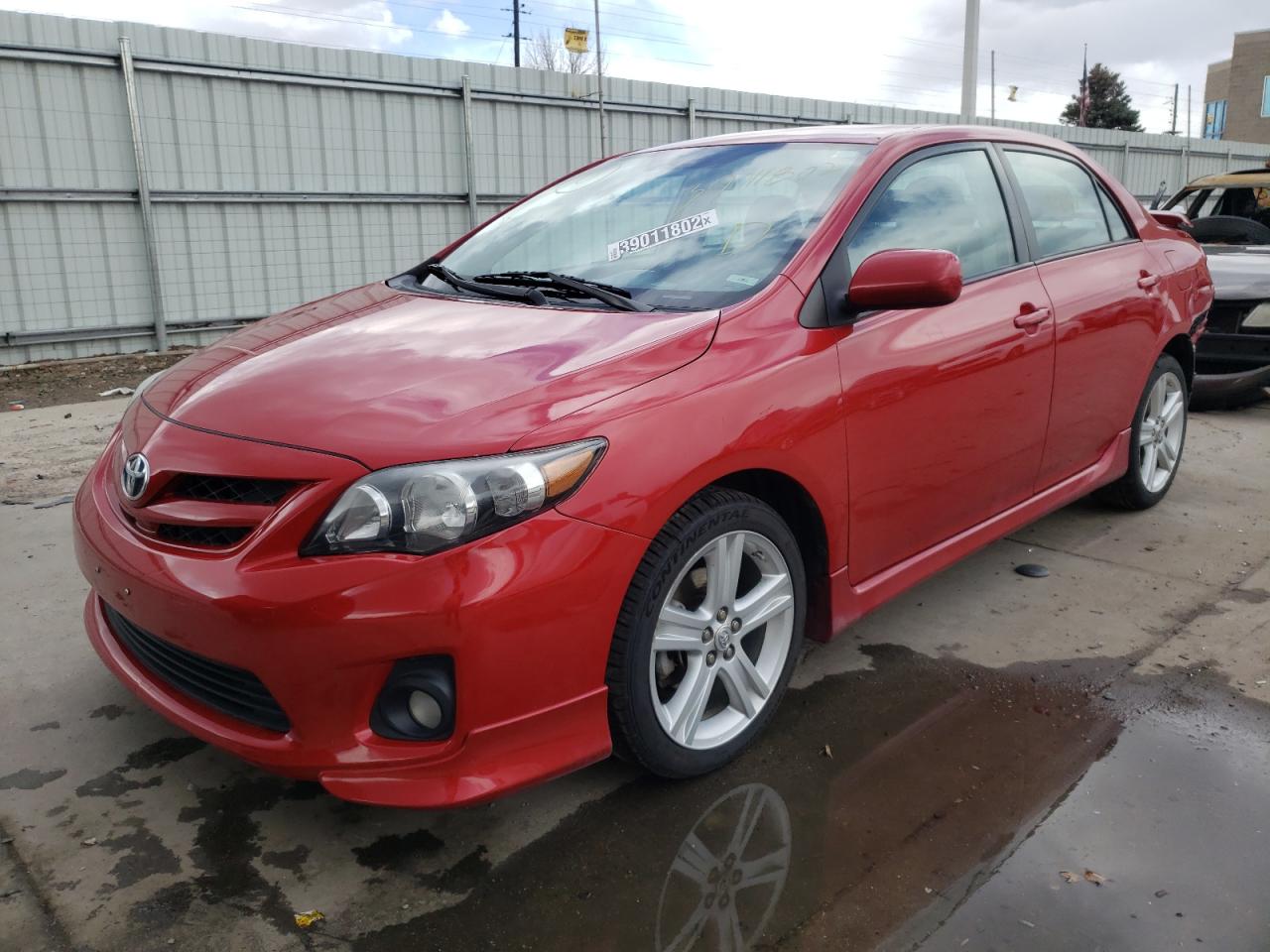 Photo 2 from auction – 2013 TOYOTA CAROLLA with VIN 2T1BU4EEXDC985444