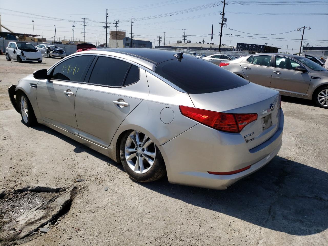 Photo 3 from auction – 2013 KIA OPTIMA EX with VIN 5XXGN4A70DG241516