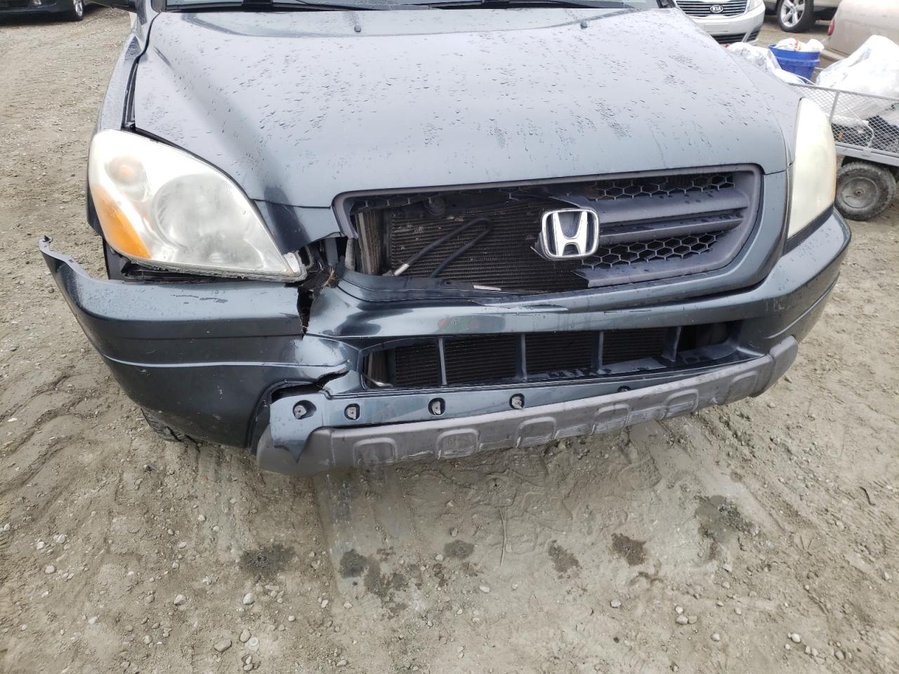 Photo 9 from auction – 2003 HONDA PILOT EXL with VIN 2HKYF18593H560369