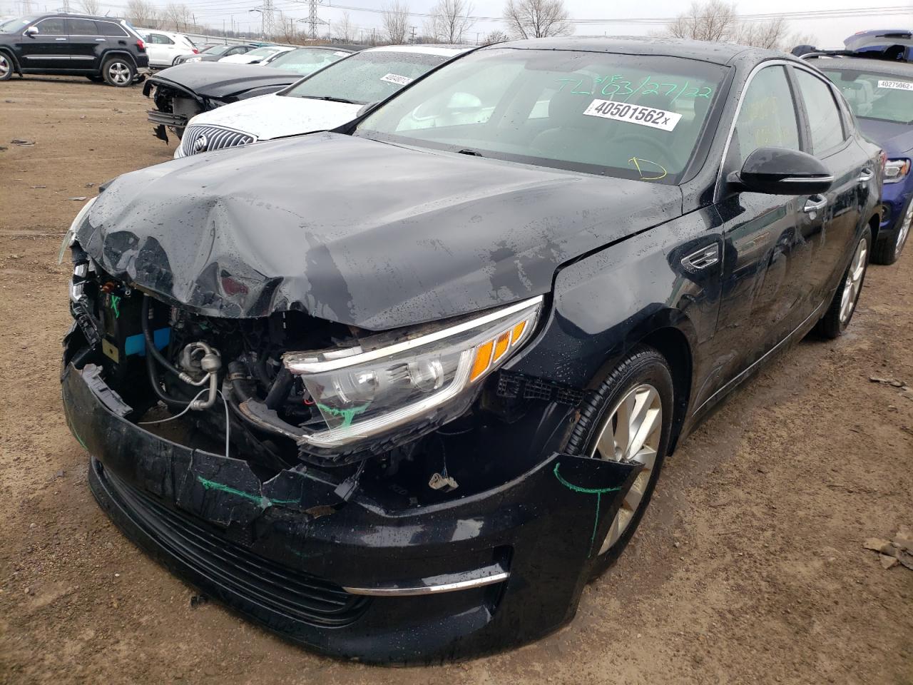 Photo 2 from auction – 2016 KIA OPTIMA LX with VIN 5XXGT4L39GG008089