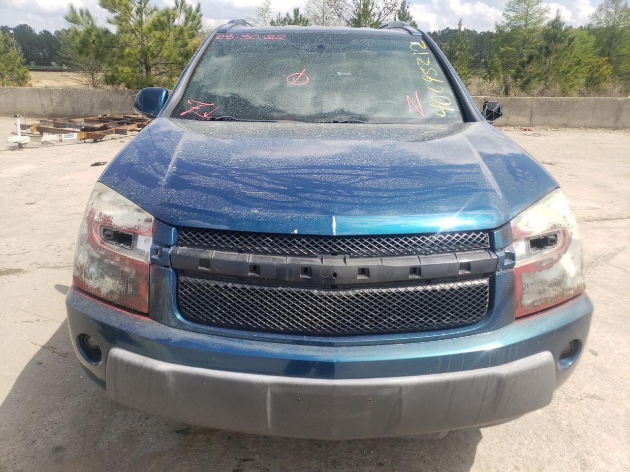 Photo 9 from auction – 2006 CHEVROLET EQUINOX LT with VIN 2CNDL63F966114814