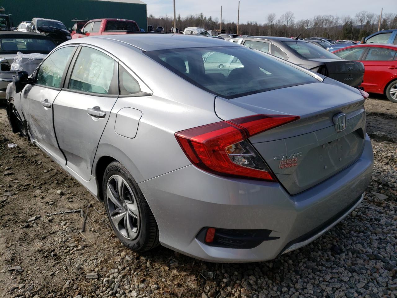 Photo 3 from auction – 2019 HONDA CIVIC LX with VIN 2HGFC2F6XKH598199