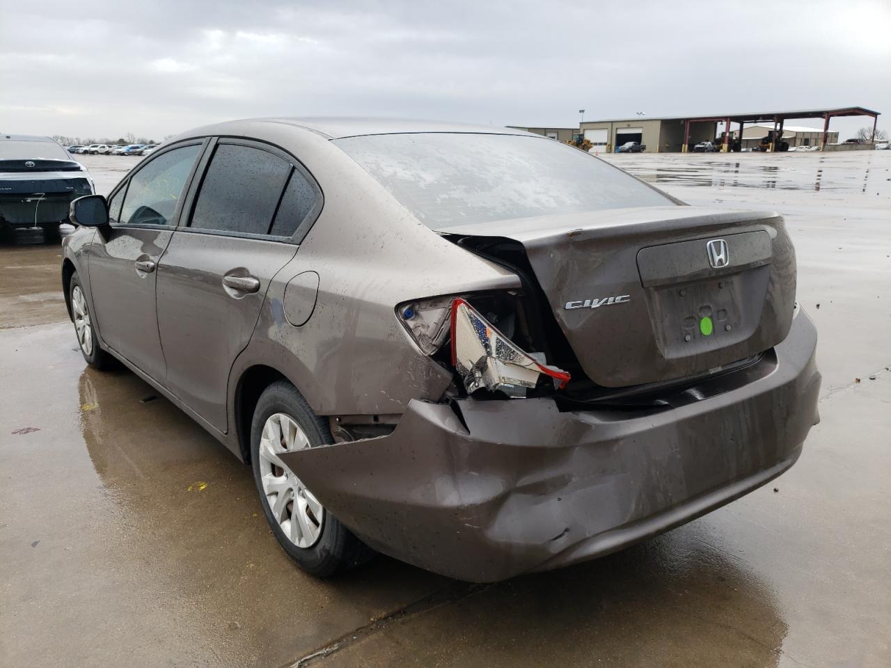 Photo 3 from auction – 2012 HONDA CIVIC LX with VIN 2HGFB2F50CH609075