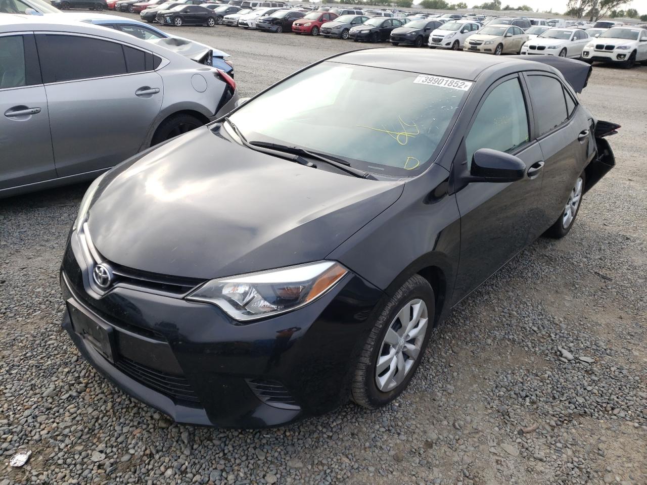 Photo 2 from auction – 2016 TOYOTA COROLLA L with VIN 5YFBURHE0GP368762