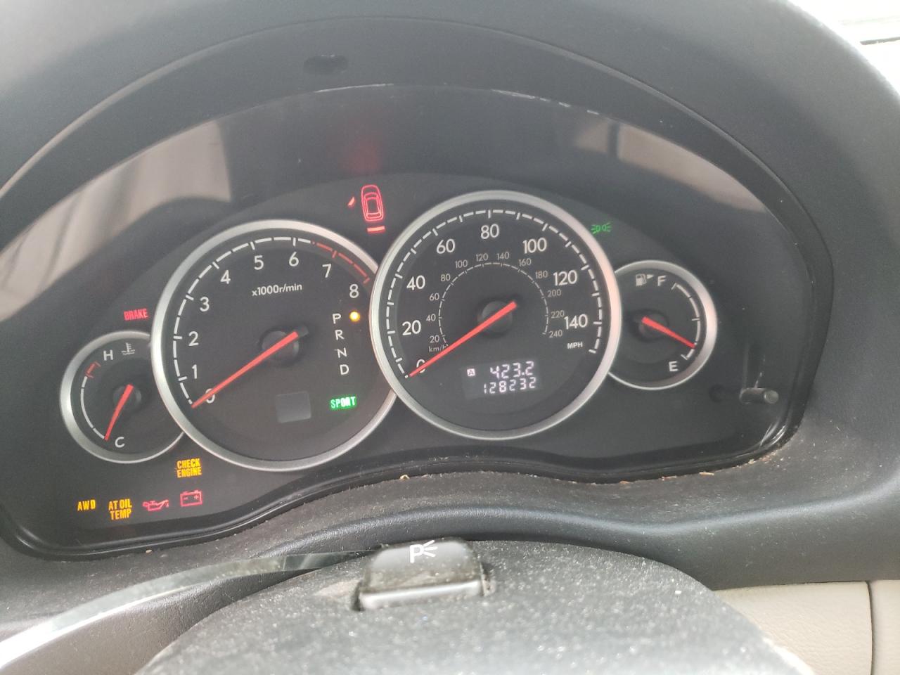 Photo 8 from auction – 2006 SUBARU LEGACY 2.5 with VIN 4S3BL626167200034