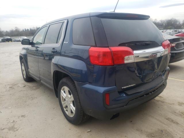 Photo 3 from auction – 2016 GMC TERRAIN SL with VIN 2GKALMEK9G6251876