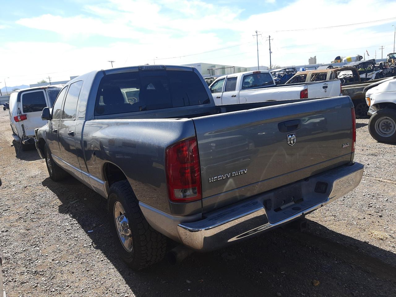 Photo 3 from auction – 2006 DODGE RAM 2500 with VIN 3D7KR29C96G220495
