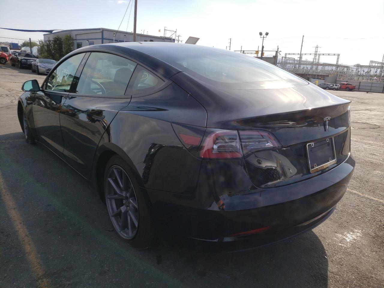 Photo 3 from auction – 2021 TESLA MODEL 3 with VIN 5YJ3E1EA1MF091700