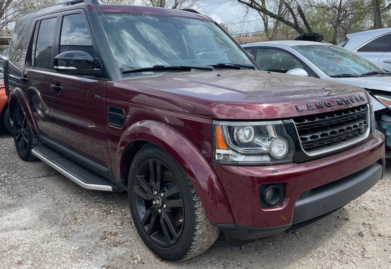 LAND ROVER LR4 HSE 2016 with VIN SALAG2V65GA802260 - Photo from auction