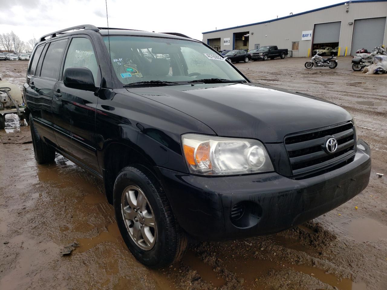 TOYOTA HIGHLANDER 2005 with VIN JTEHD21AX50034587 - Photo from auction