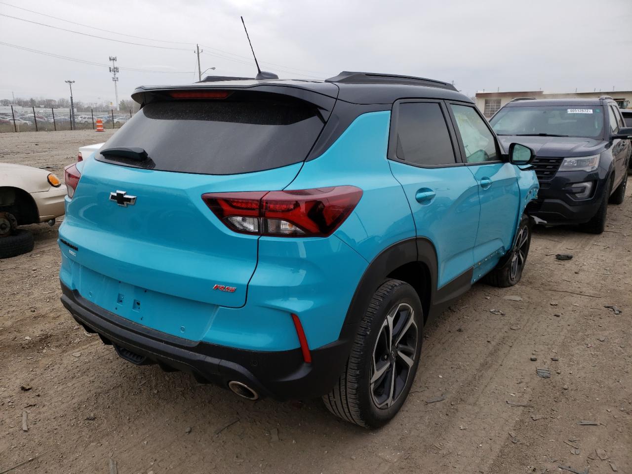 Photo 4 from auction – 2021 CHEVROLET TRAILBLAZE with VIN KL79MTSL1MB111801