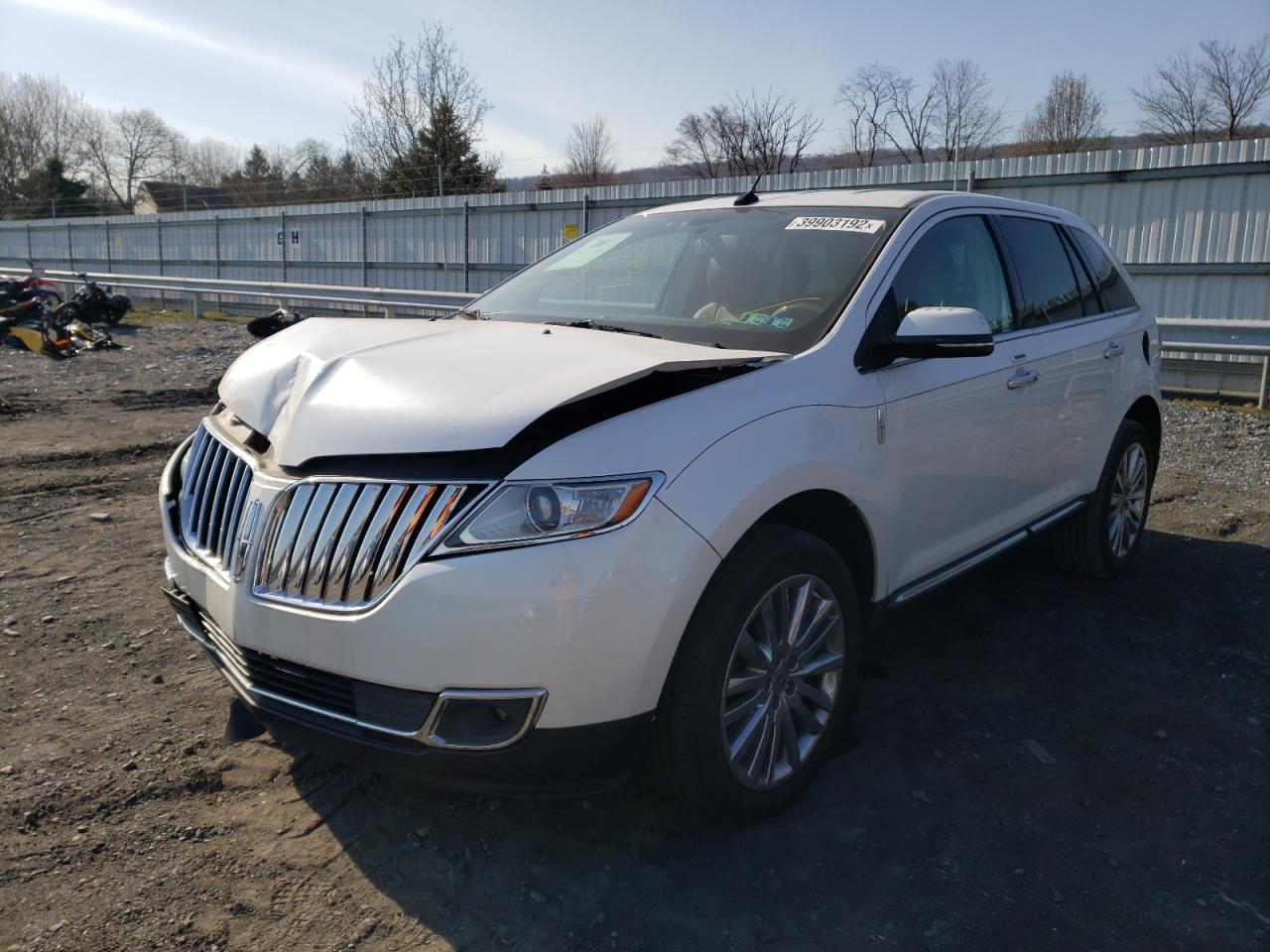 Photo 2 from auction – 2013 LINCOLN MKX with VIN 2LMDJ6JK7DBL47363