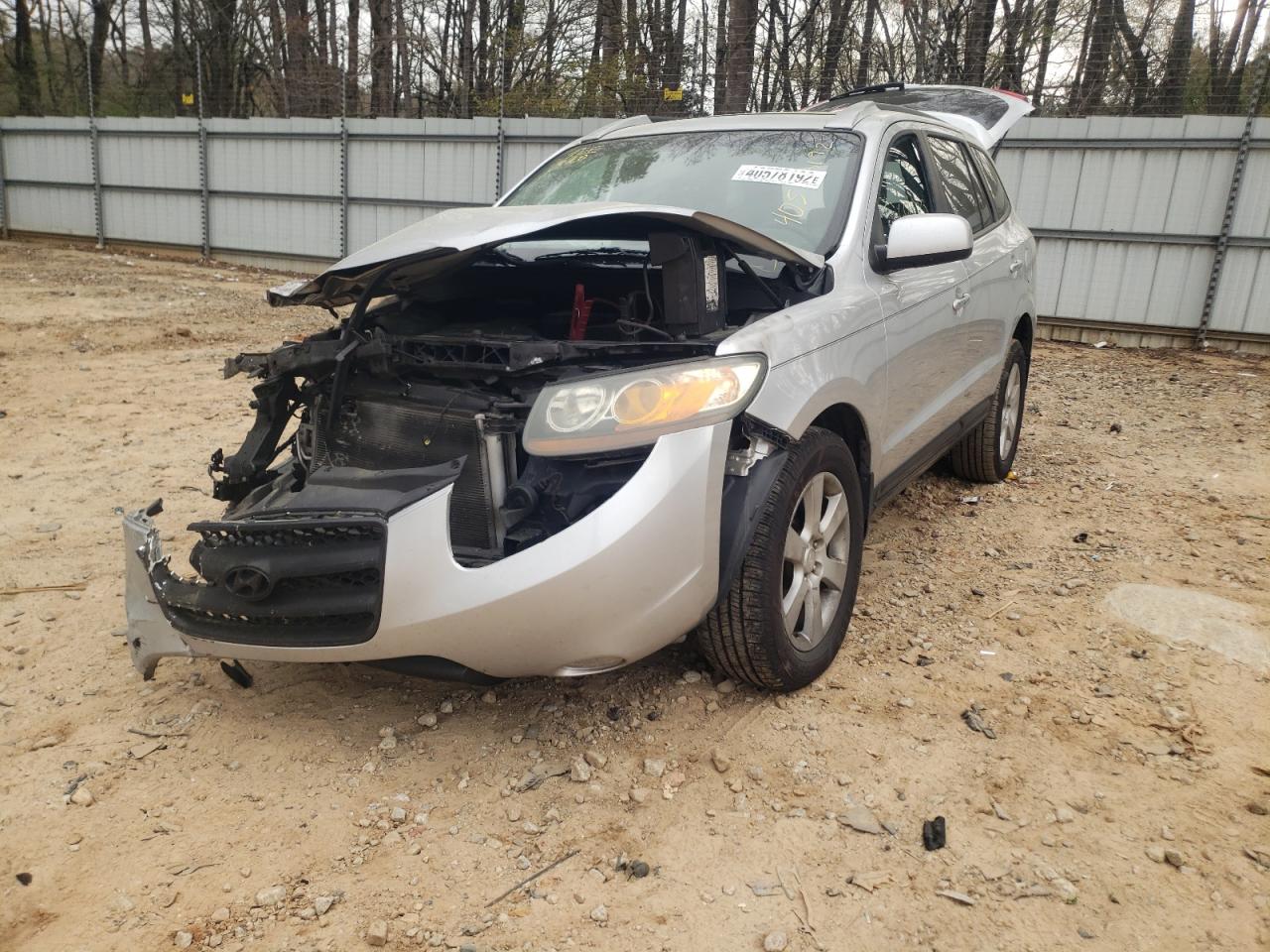 Photo 2 from auction – 2007 HYUNDAI SANTA FE S with VIN 5NMSH13E87H010011