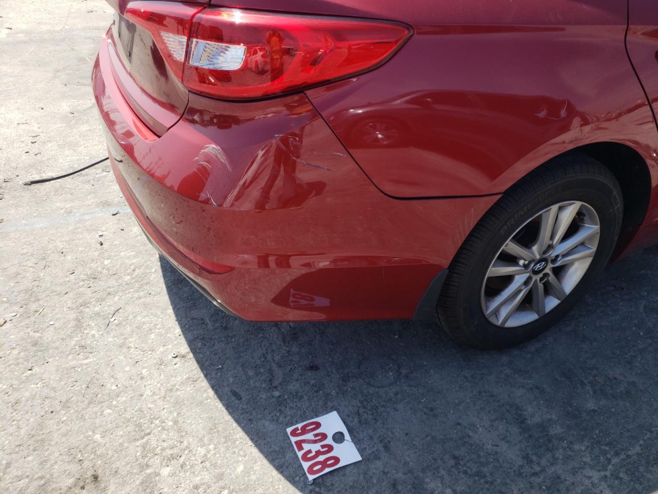 Photo 9 from auction – 2016 HYUNDAI SONATA SE with VIN 5NPE24AF2GH389781