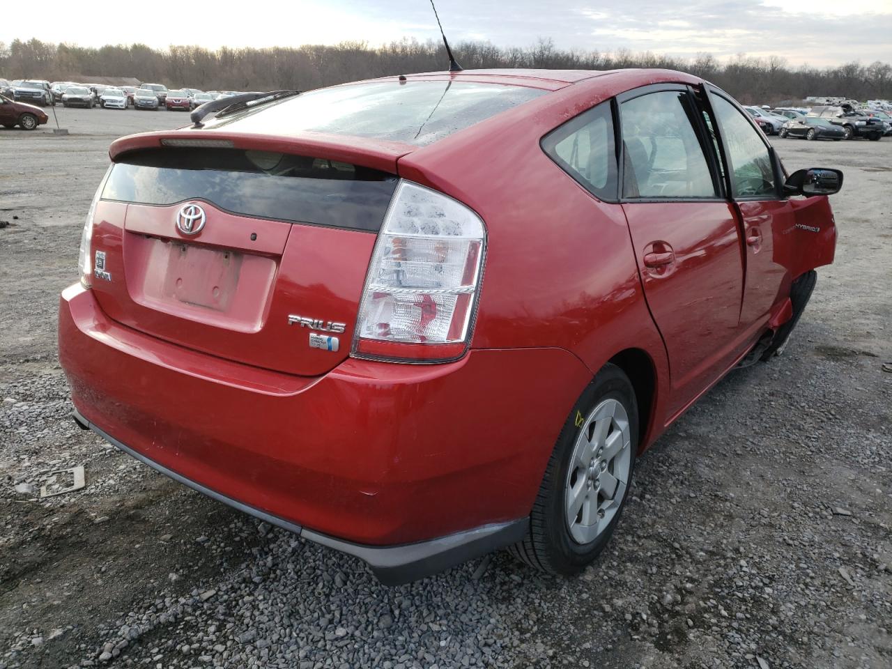 Photo 4 from auction – 2008 TOYOTA PRIUS with VIN JTDKB20U687719919