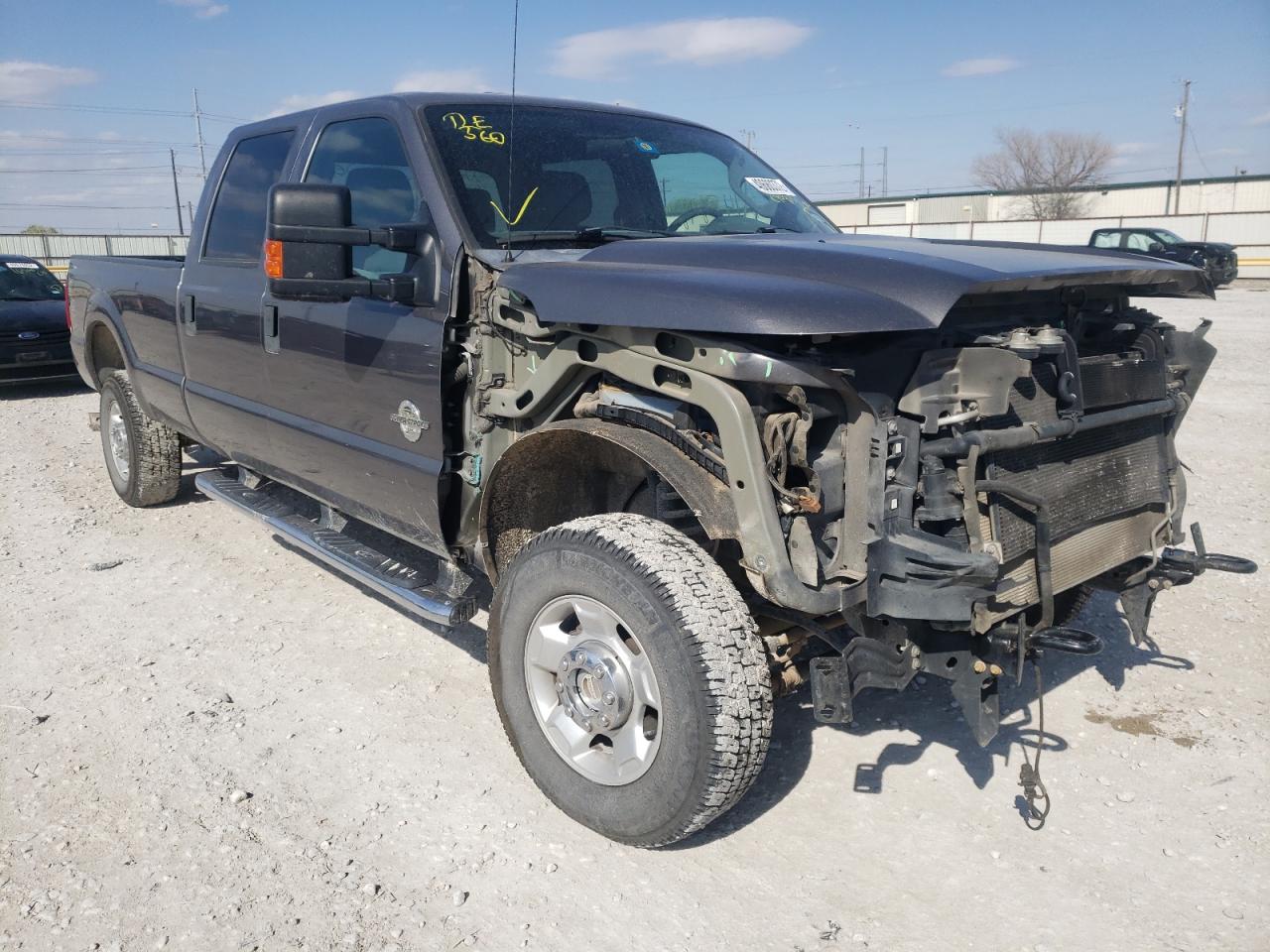 FORD F350 SUPER 2011 with VIN 1FT8W3BTXBEC70935 - Photo from auction
