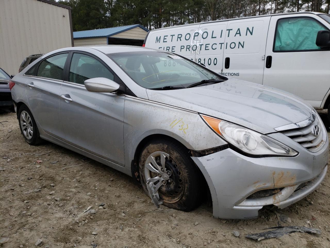 HYUNDAI SONATA GLS 2012 with VIN 5NPEB4AC2CH439580 - Photo from auction