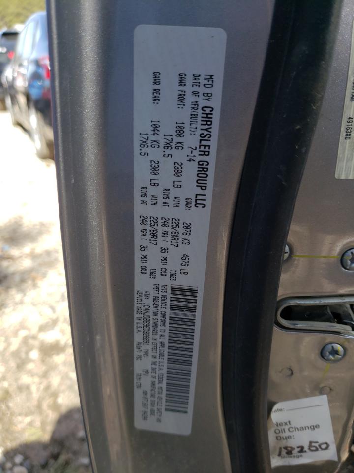 Photo 10 from auction – 2014 JEEP COMPASS SP with VIN 1C4NJDBB9ED926891