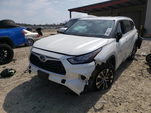 Photo 2 from auction – 2020 TOYOTA HIGHLANDER with VIN 5TDHZRBH9LS515872