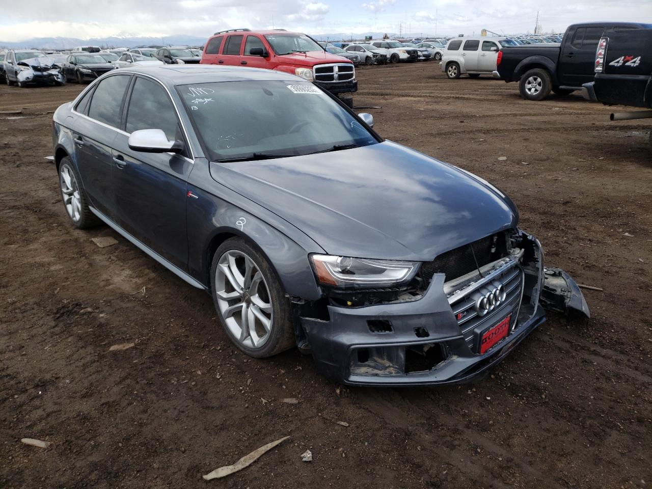 AUDI S4 PREMIUM 2013 with VIN WAUBGAFL9DA096963 - Photo from auction