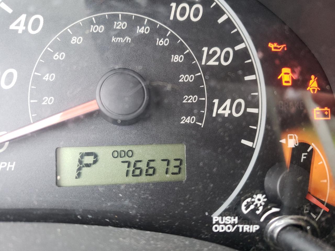 Photo 8 from auction – 2009 TOYOTA COROLLA LE with VIN JTDBL40E09J044655