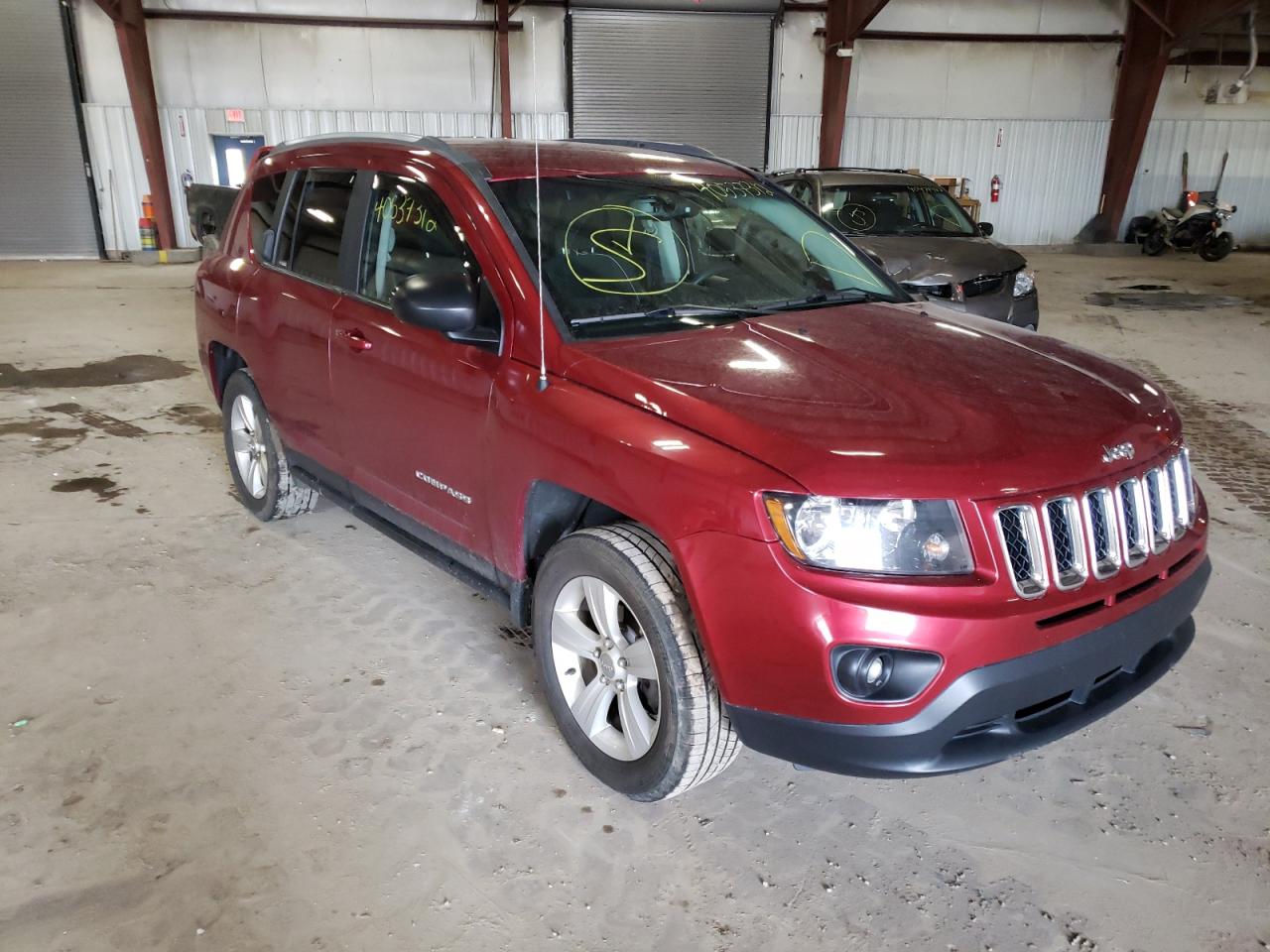 JEEP COMPASS SP 2017 with VIN 1C4NJDBBXHD106369 - Photo from auction