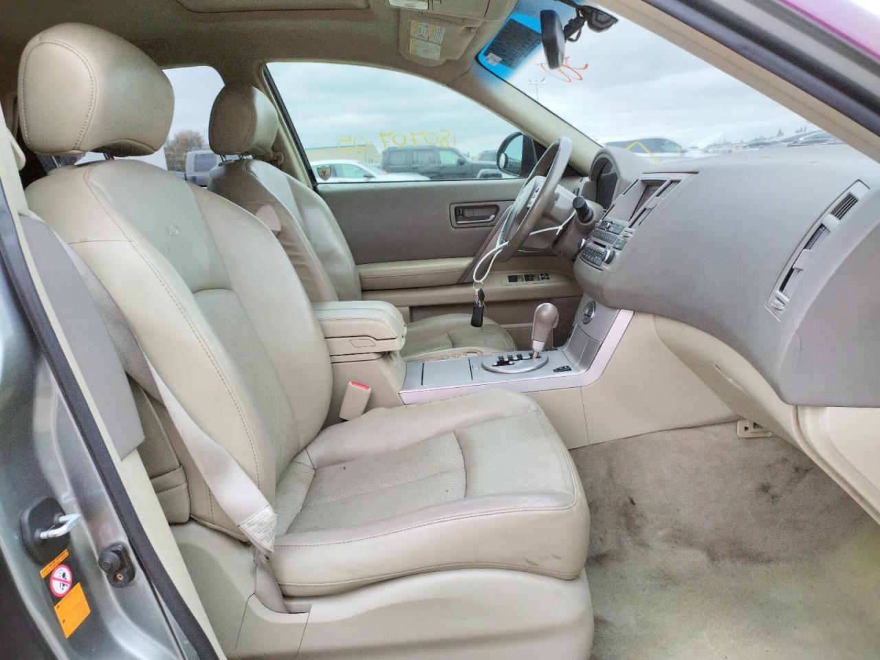 Photo 5 from auction – 2005 INFINITI FX35 with VIN JNRAS08WX5X216640