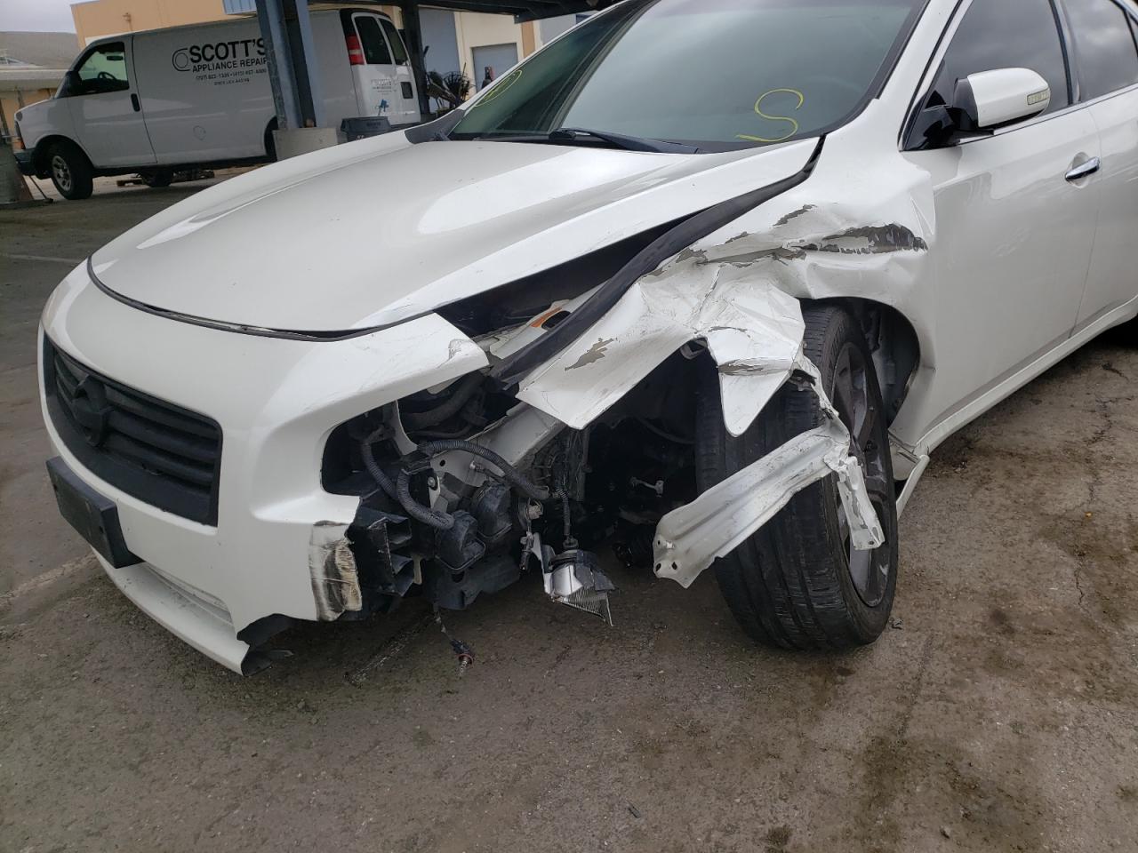 Photo 9 from auction – 2014 NISSAN MAXIMA S with VIN 1N4AA5AP1EC468020