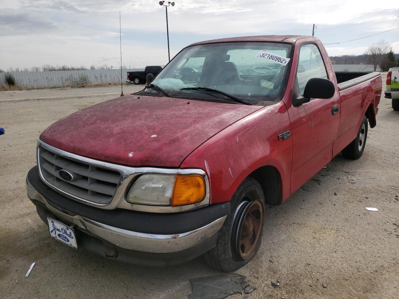 Photo 9 from auction – 2004 FORD F150 2WD with VIN 2FTRF17294CA85440