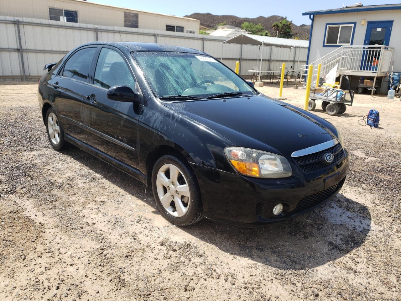 KIA SPECTRA EX 2008 with VIN KNAFE121285020012 - Photo from auction