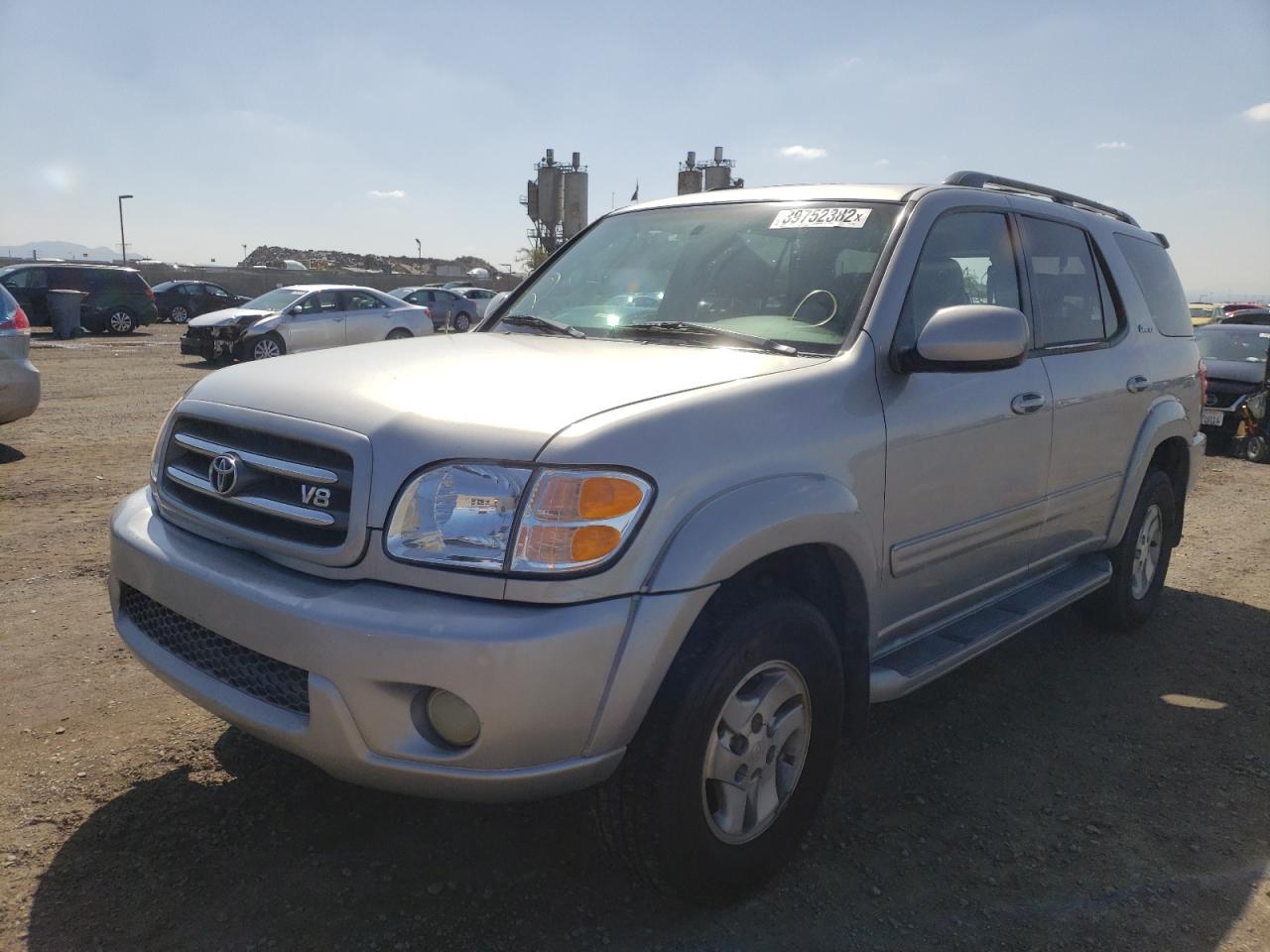 Photo 2 from auction – 2002 TOYOTA SEQUOIA LI with VIN 5TDZT38A92S068696