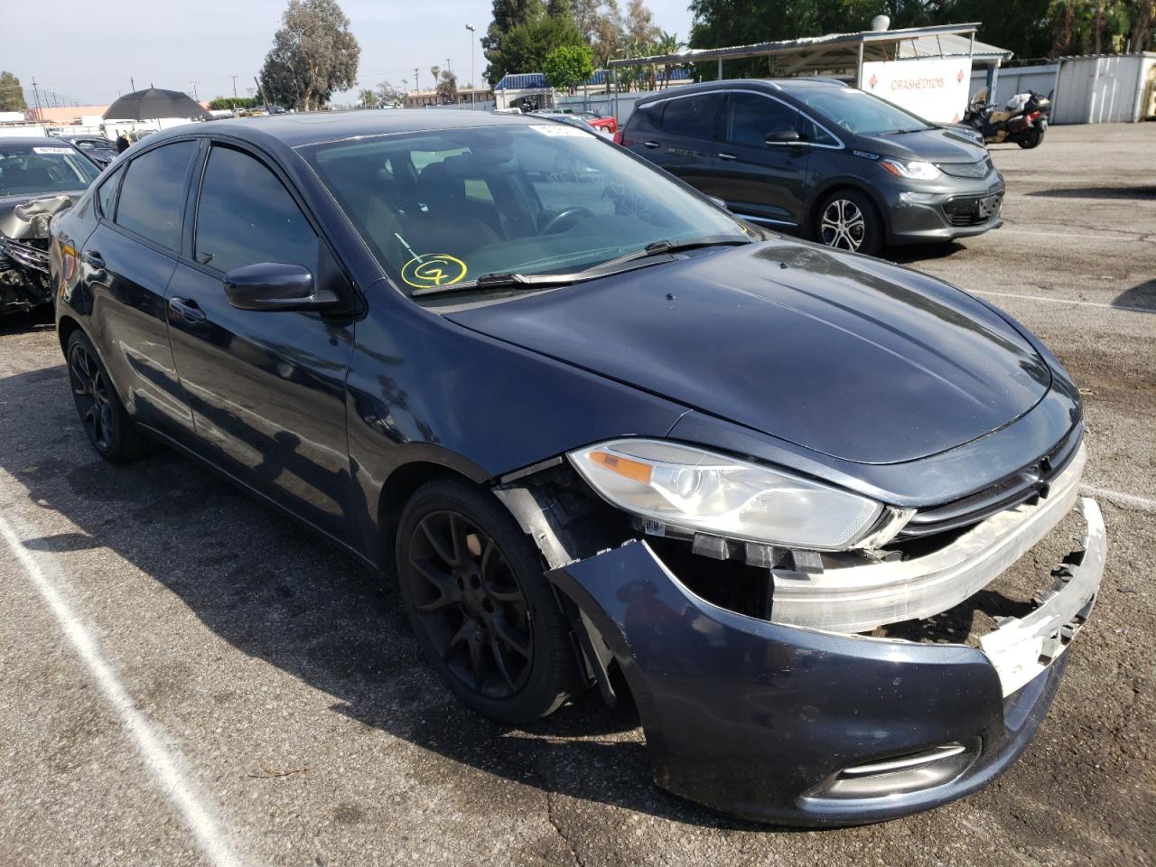 DODGE DART SXT 2013 with VIN 1C3CDFBA8DD155098 - Photo from auction