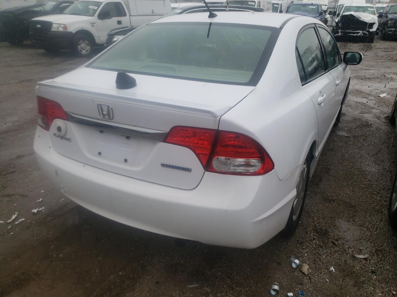 Photo 4 from auction – 2011 HONDA CIVIC HYBR with VIN JHMFA3F25BS000048