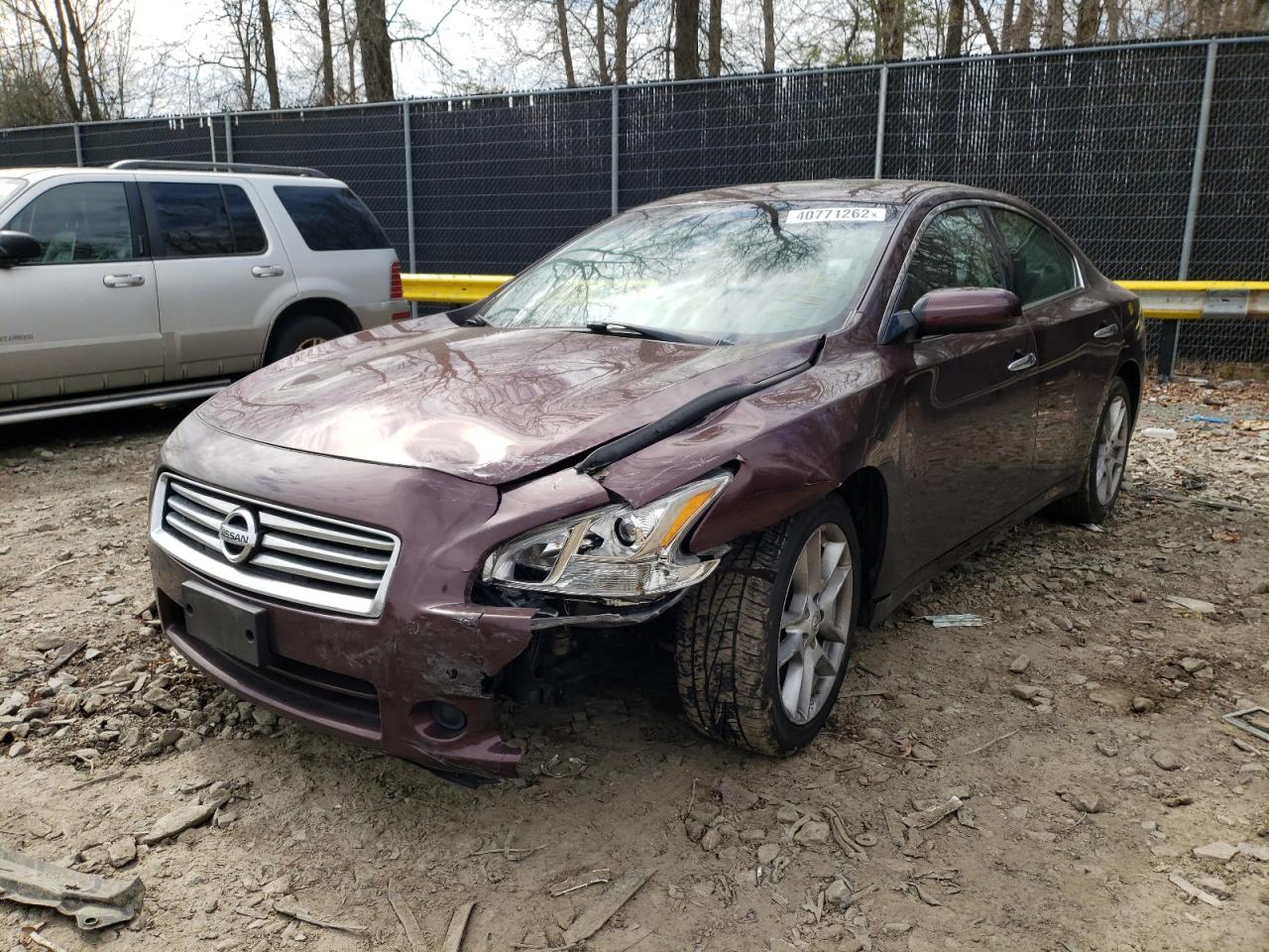 Photo 2 from auction – 2014 NISSAN MAXIMA S with VIN 1N4AA5AP1EC464470