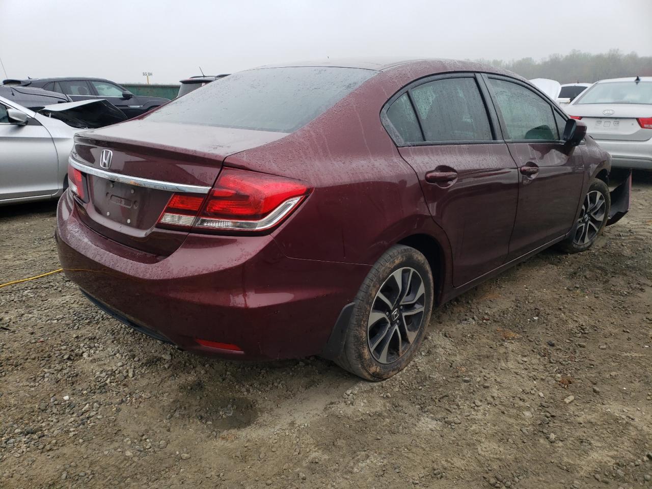 Zdjęcie 4 z aukcji – 2015 HONDA CIVIC EX z VIN 19XFB2F83FE089768
