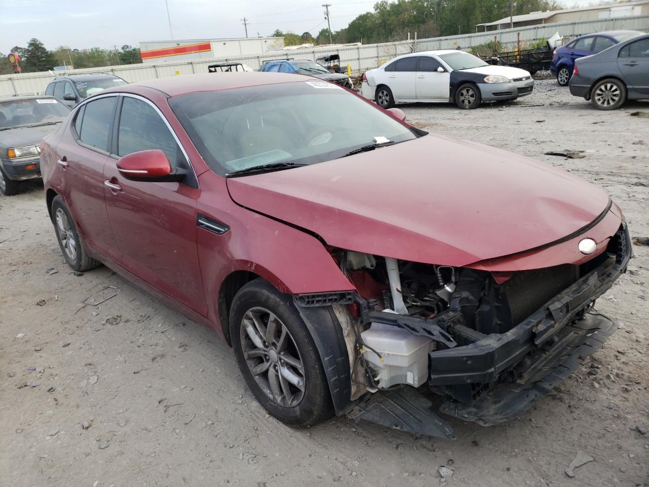 KIA OPTIMA LX 2013 with VIN 5XXGM4A75DG202911 - Photo from auction